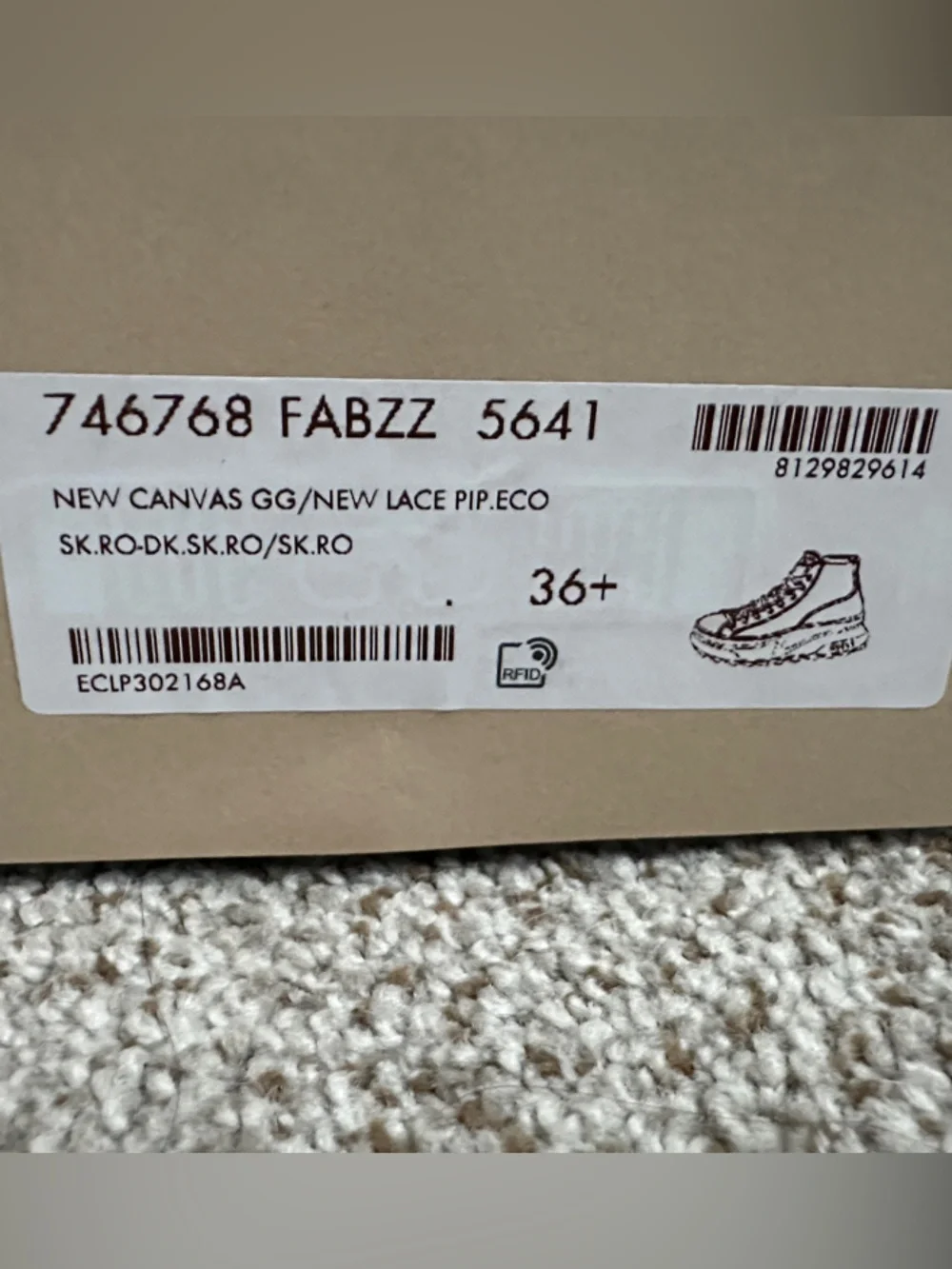 Gucci Pink GG Canvas High-Top Platform Sneakers - Brand New In Box - Picture 2 of 7